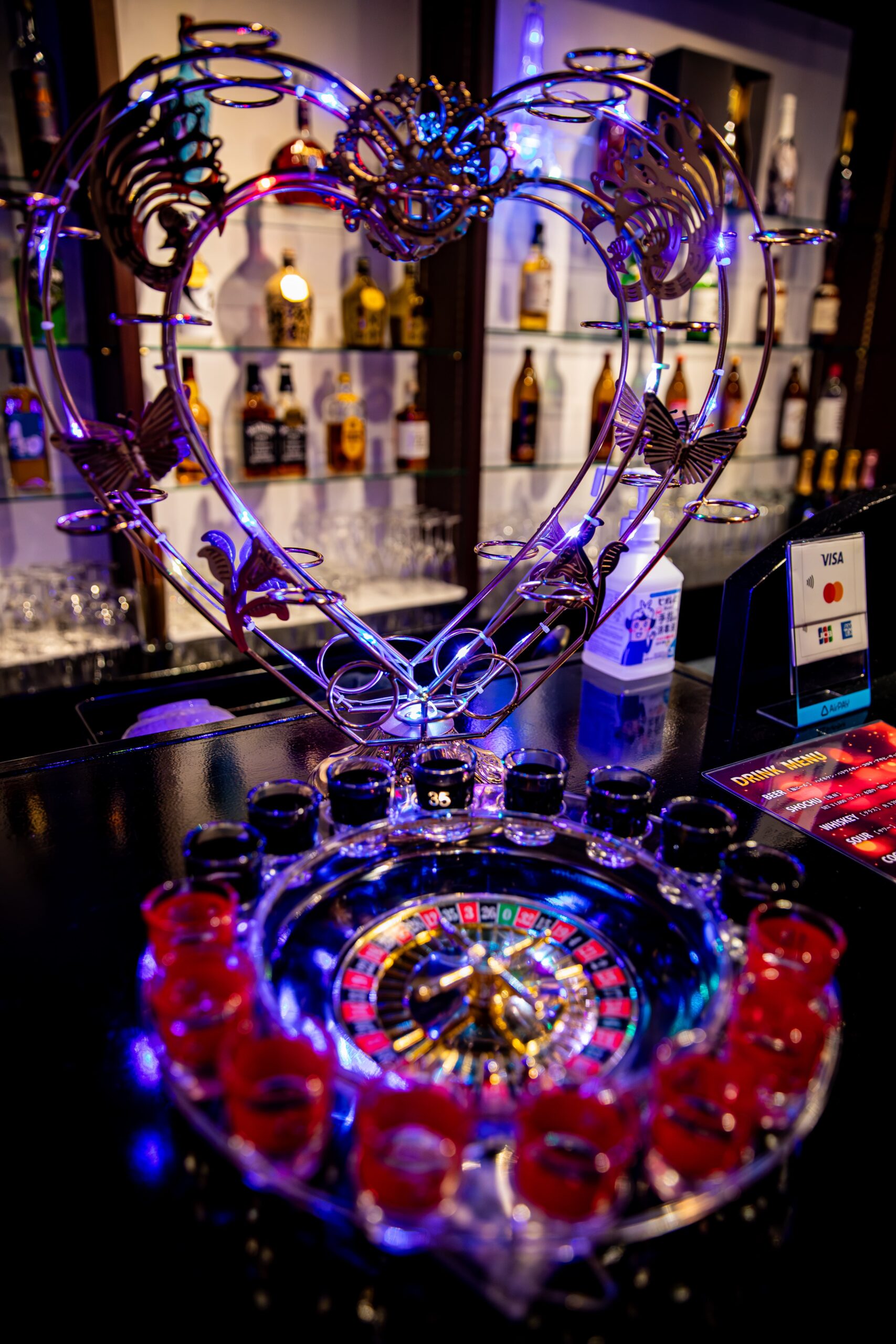 BAR KOFU インテリア 甲府カラオケバー